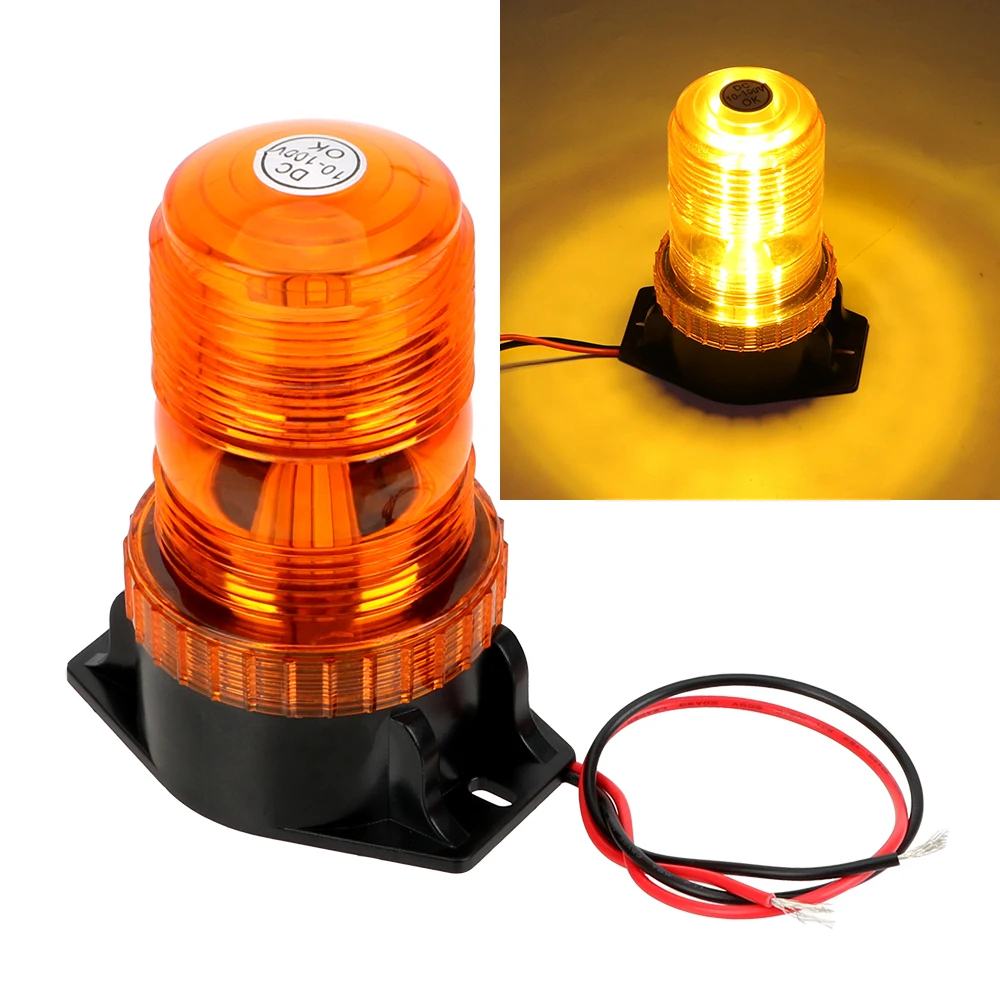 

Strobe Emergency Lamp DC 12V LED Strobe Flashing Light Truck Warning Light Flash Beacon Car-styling