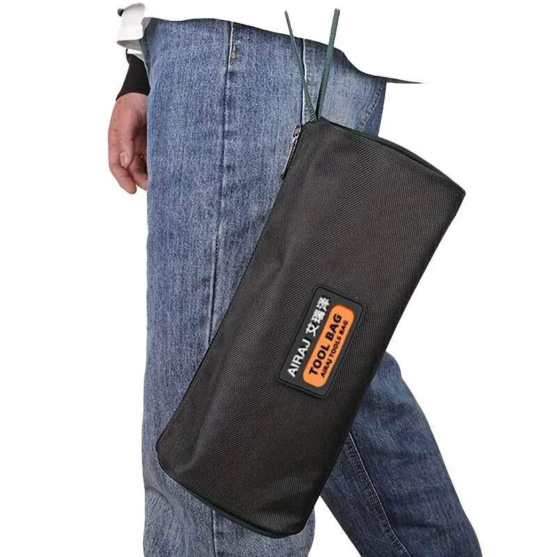 AIRAJ Electrician Tool Bag Multifunctional Strong and Durable Oxford Thickened Woodworking Storage Portable Handheld Bag