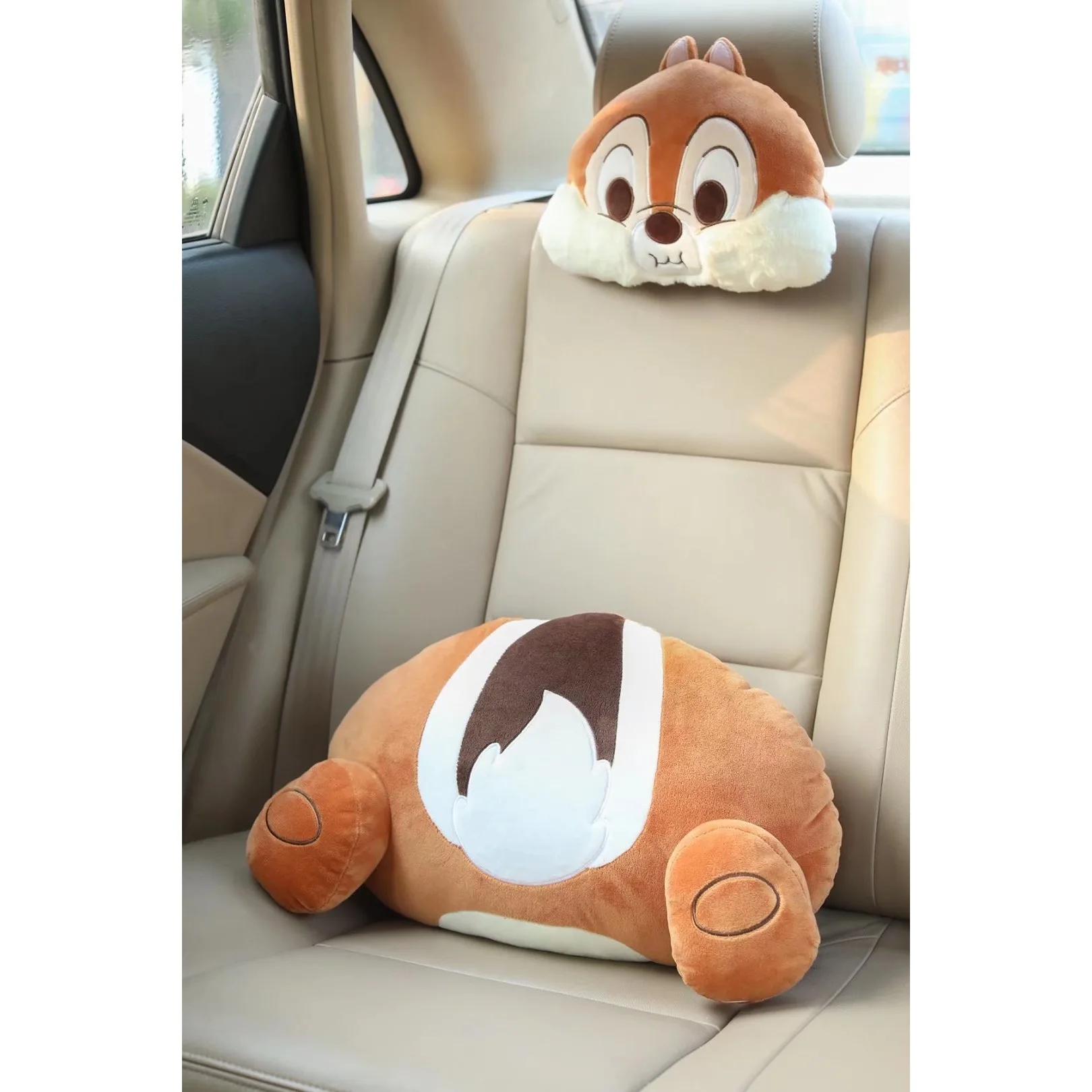 Disney Anime Chipmunk Chi Chi Titi Kawaii Dale Hold Pillow Chip Dolls Back Cushion For Car Car Decoration Dale Pillow