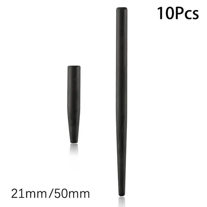 10pcs Tungsten Anti  Sleeves Hair Carp Rig Hooklink Snap Swivels Method Feeder Fishing Carp Coarse Accessories