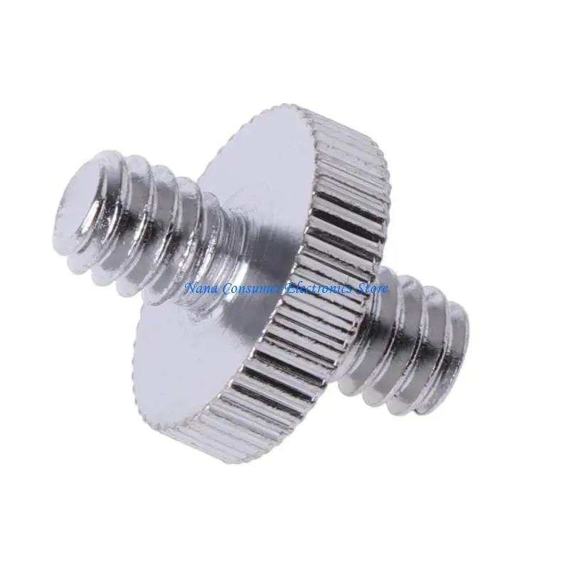 G7NE Double-headed 1/ 4" Male Screw Thread Convert Adapter For Camera Tripod Ballhead