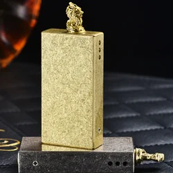 2024 Retro Faucet Pull-out Ignition Torch 10,000 Matches Lighter Outdoor Portable Vintage Kerosene Lighter Men's Smoking Tool