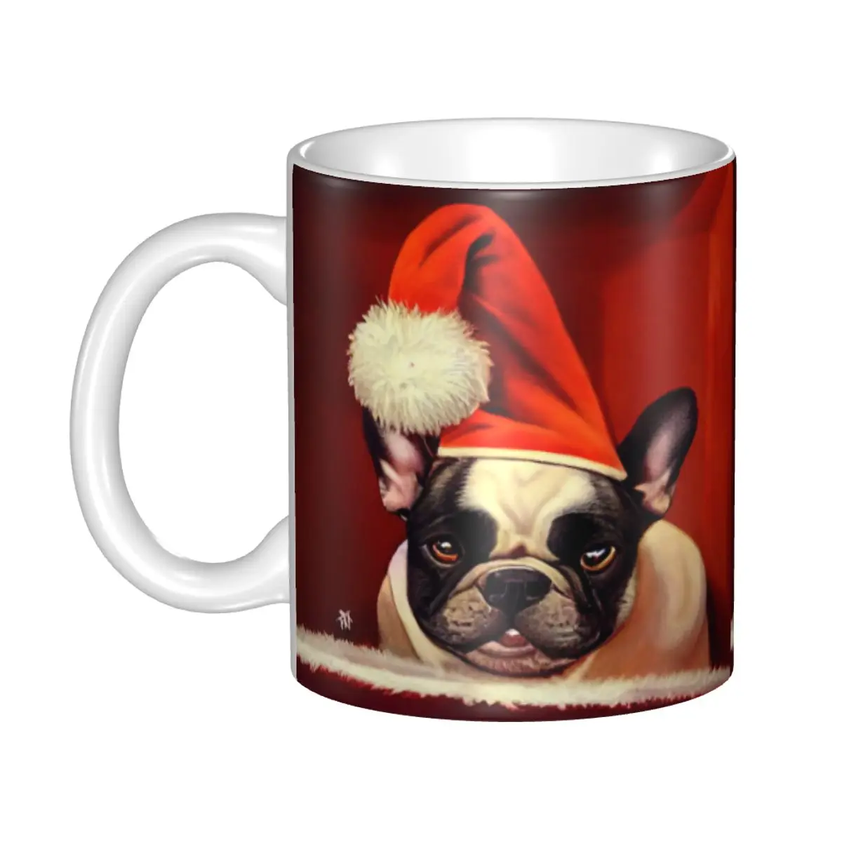

French Bulldog Animal Mug Funny Ceramic Coffee Cups Tea Mugs Milk Cup Drinkware Gifts for Woman Man