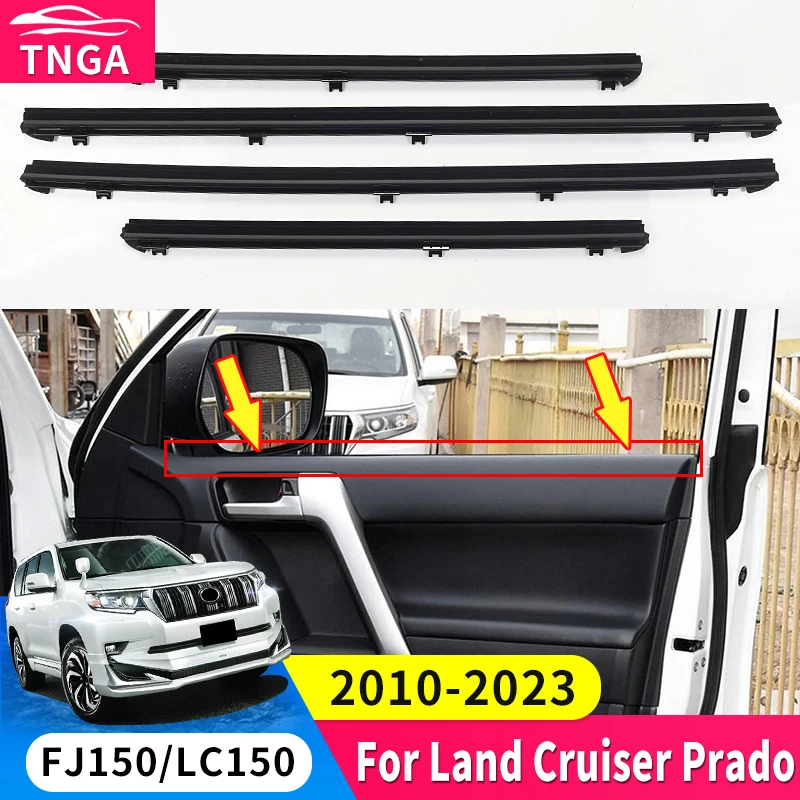 

For 2010-2023 2022 2021 Toyota Land Cruiser Prado 150 Car Window Inside casing LC150 FJ150 Interior Accessories Sealant Strip