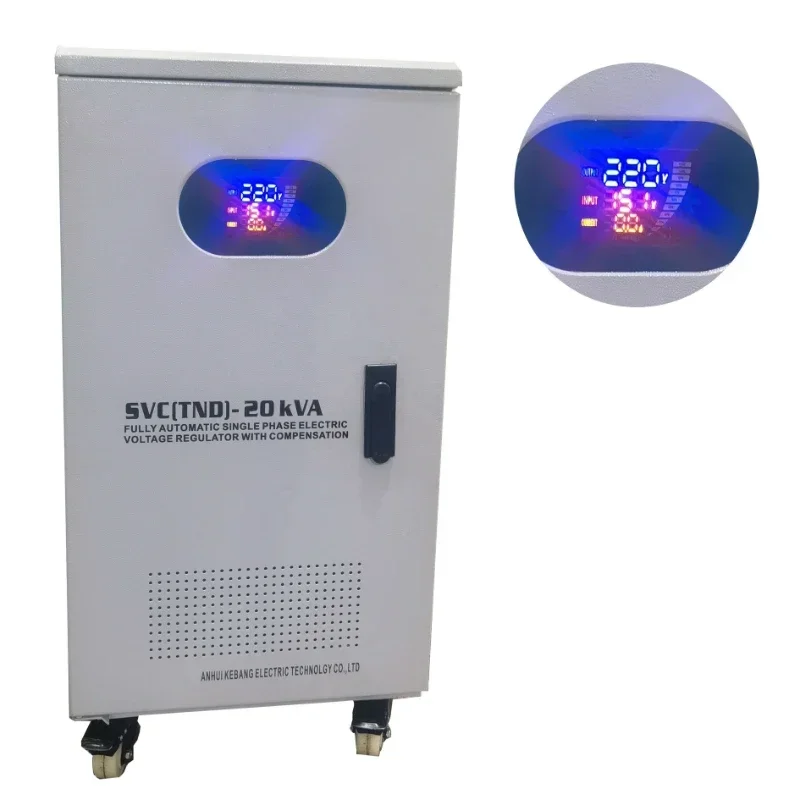 110V 220V 30 Kva 20 Kva 15 Kva Single Phase Ac Automatic Voltage Regulator Stabilizer For Home 35KVA