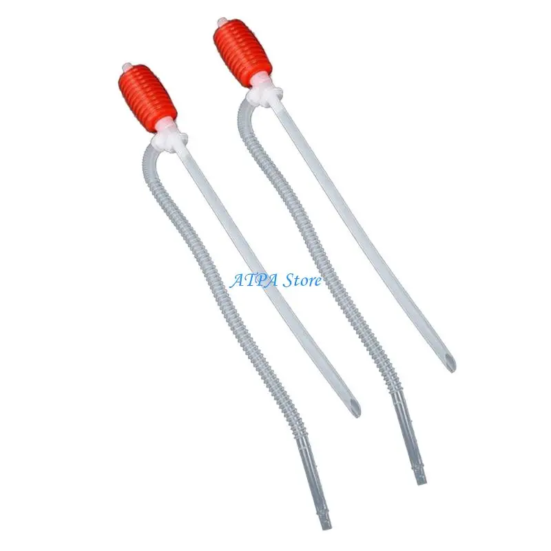 

U13C 2/8pcs Hand for Gas Oil Universal Car Automotive Transfer with Flexible Hose Easy to Operate Hand