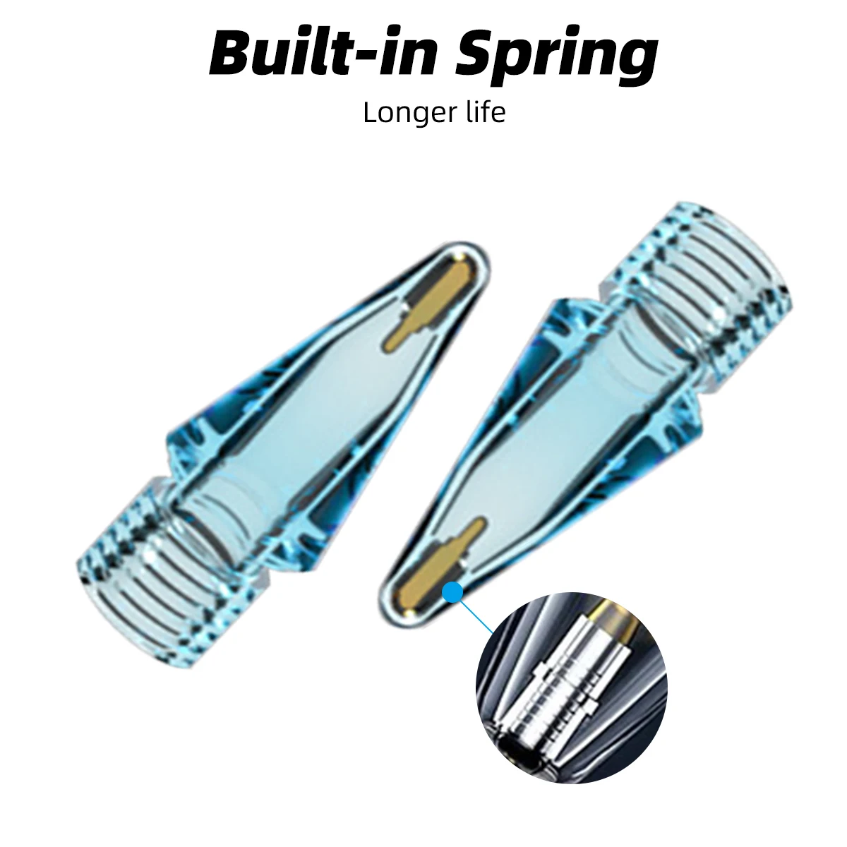 Ponta de substituição colorida para a ponta de lápis de maçã ponta de reposição para o lápis de maçã 1st 2nd generation para a pena de maçã 2nd nib caneta stylus ponta