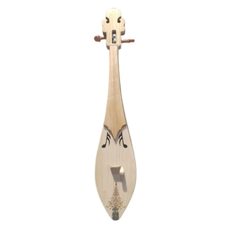 Handmade Niutuiqin Professional Wooden Ox Leg Qin Pickup Electric‑Connect Performance Niutuiqin Ethnic Bowed String Instrument