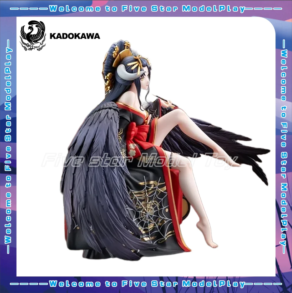 【fs】kadokawa Kdcolle Overlord Albedo Scale Figure Model Toys Gifts Collection