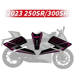 Used For CFMOTO 300SR 300SS Bike Fuel Tank Protection Stickers Kits Of Motorcycle Gas Tank Abrasion Resistant Decoration Decals
