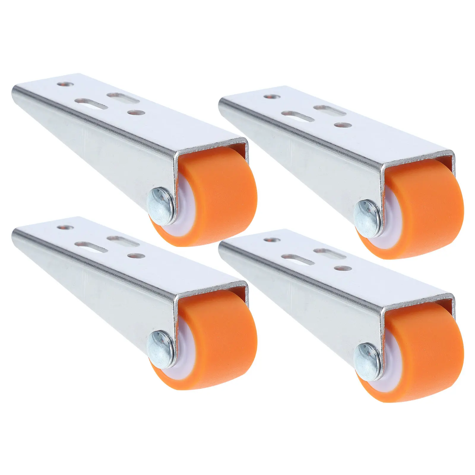 4Pcs Sliding Door Bottom Support Wheel High Strength Gate Roller Bearing Smooth Silent Barn Door Bottom Guide Hardware