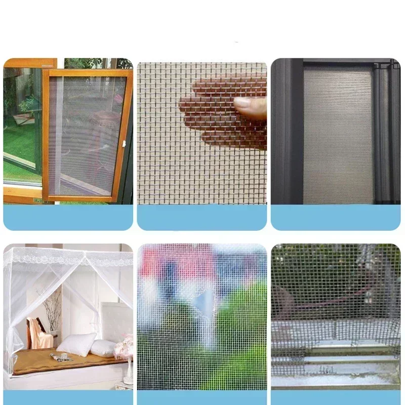 Screen Repair Tape Avoid Insect Fly Door Window Mosquito Net Patch Strong Adhesive Screen Repair Stickers for Repair Holes Tears