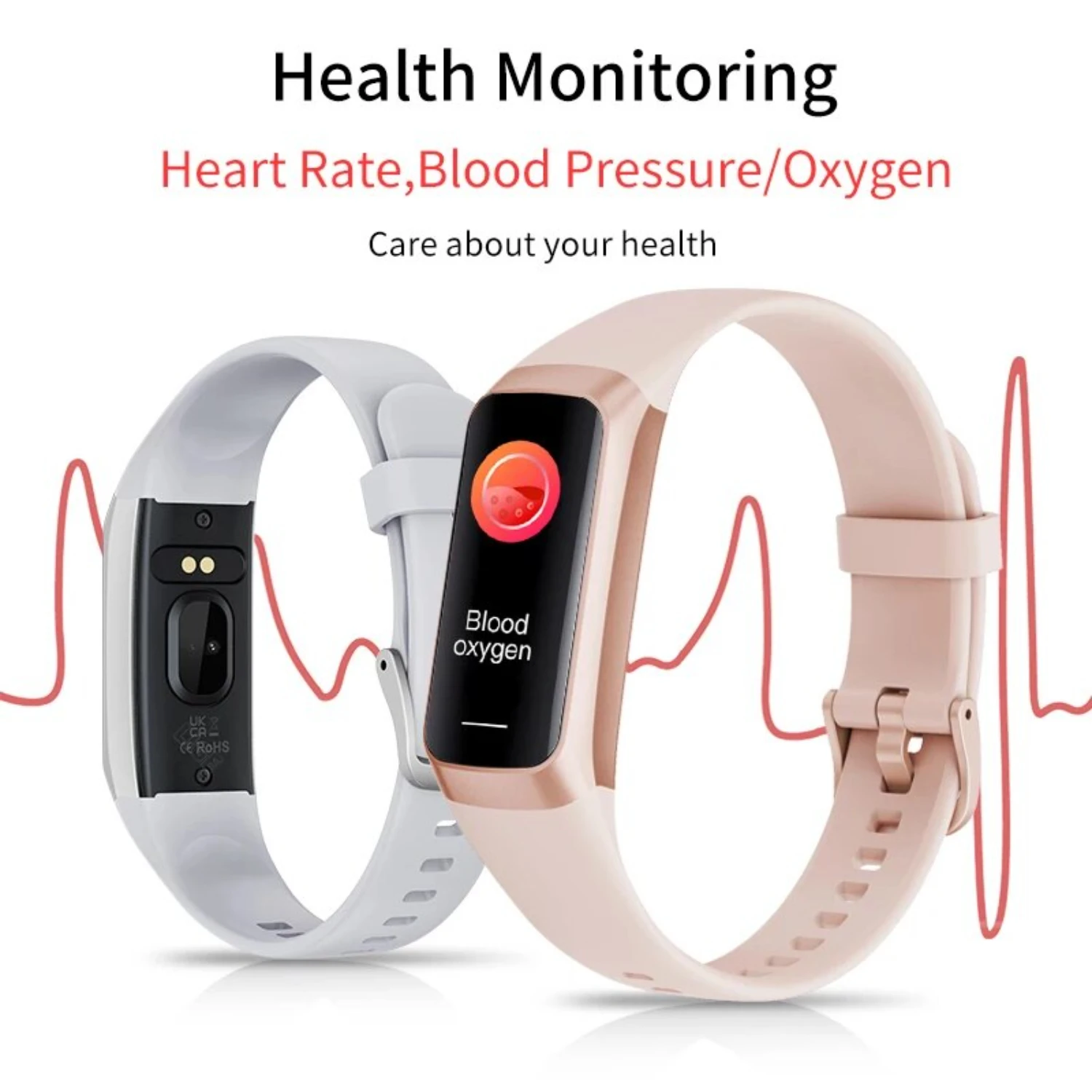 

Smart Watch Men 2023 Smart Band Women Heart Rate Blood Smartwartch Waterproof Smart Bracelet Sport Fitness Tracker