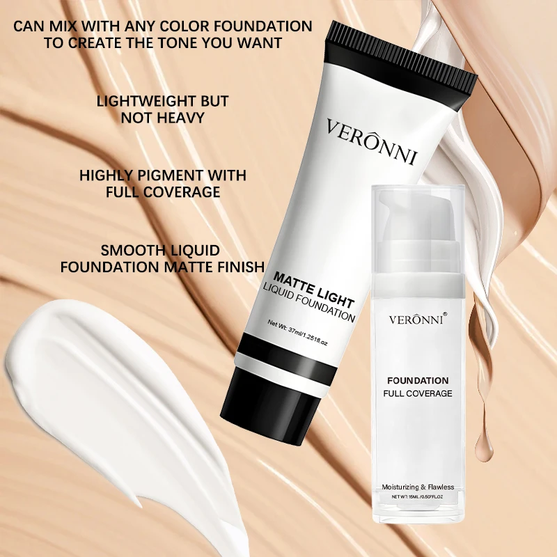 مجموعة كريم أساس للمكياج باللون الأبيض النقي، كريم أساس أبيض نقي قابل للتعديل، خافي عيوب الوجه، مكياج قوطي لكرنفال كوس