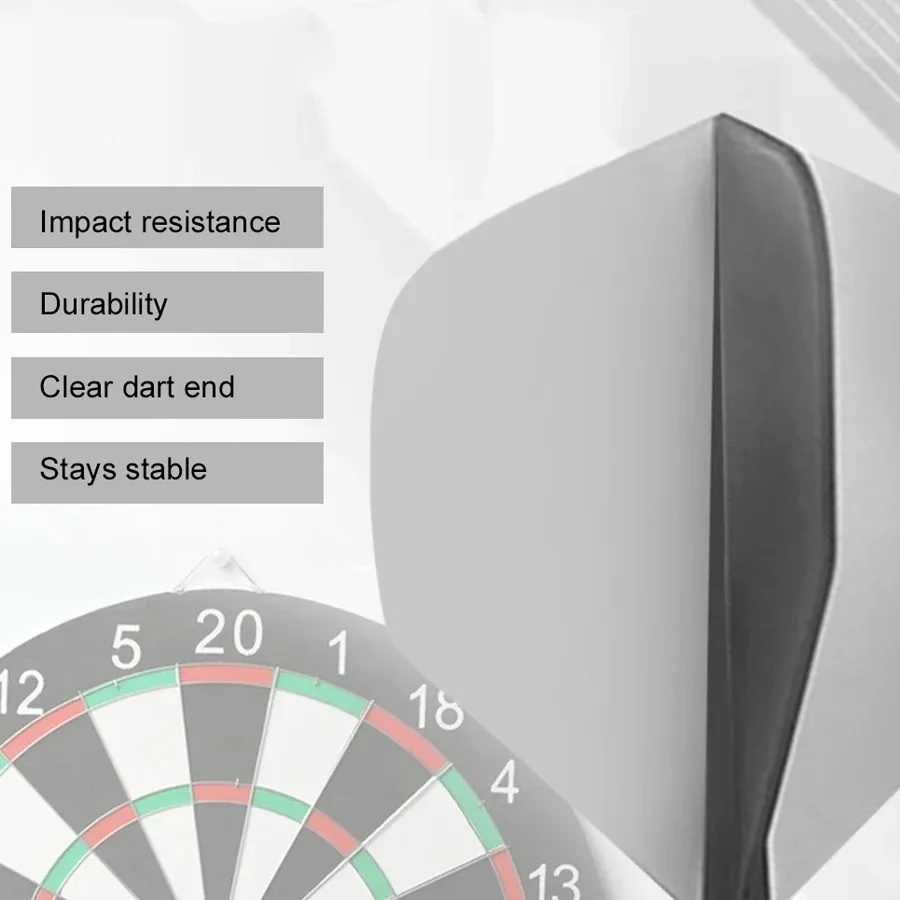 10Pcs Darts Flights 2BA Standard Size Durable Plastic Dart Tails Professional Replacement Dart Accessories​ for Tip Dartboards - view 2