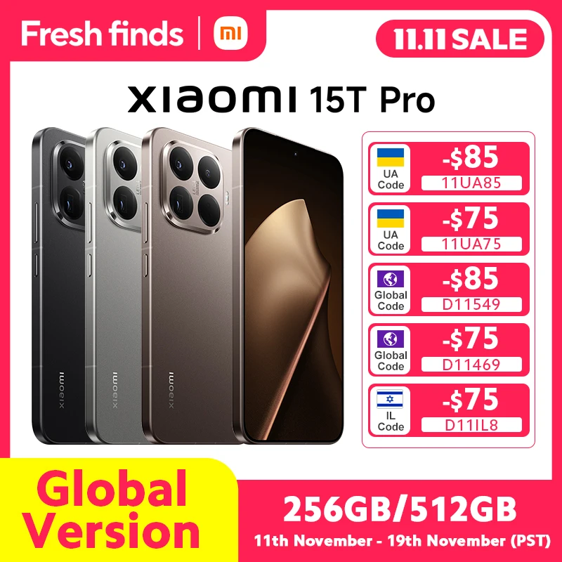 Глобальная версия Xiaomi 15T Pro