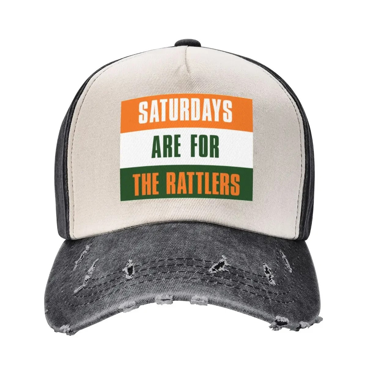 

Saturdays are for The Rattlers, Florida A&M University Baseball Cap Military Cap Man Unique hats Snapback Cap Girl Men's