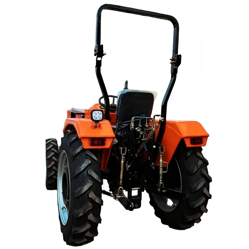 Promotional Four-Wheel Drive Small Agricultural Tractor with Engine Gear Drive Gearbox