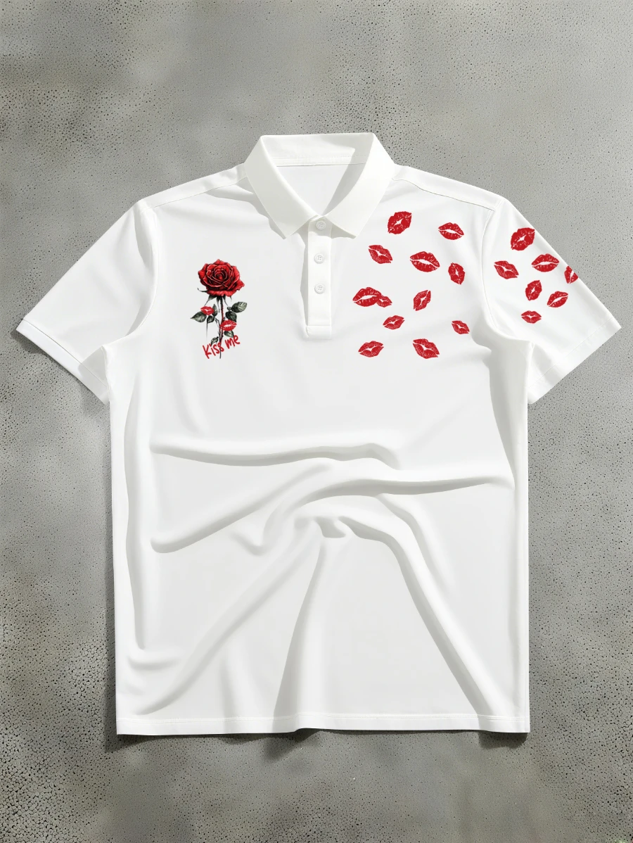 Streetwear Brand England - Neues Herren-Polohemd mit kurzen Ärmeln, trendiger