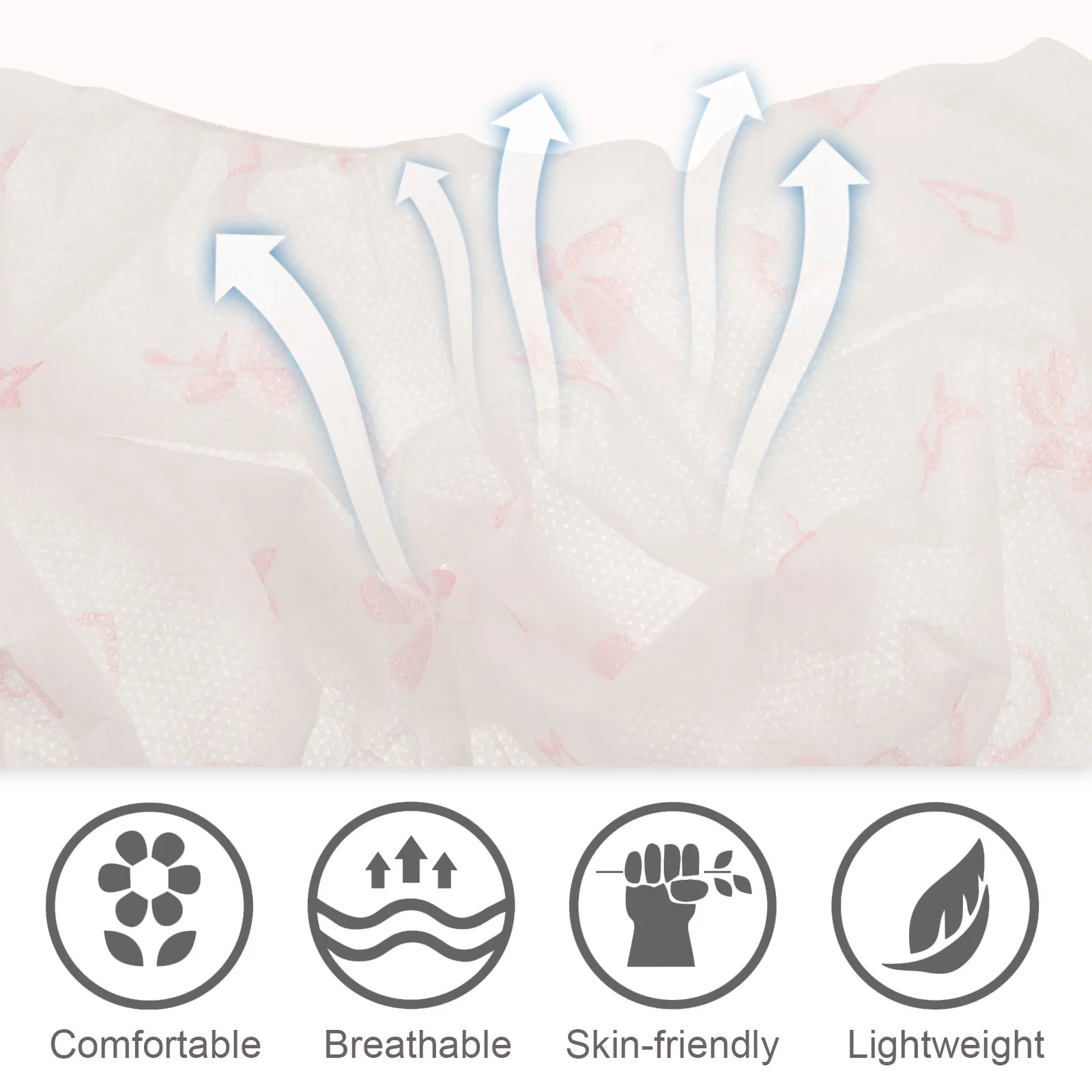 

30Pcs Disposable Bras Travel Women Non-Woven Soft Breathable Comfortable Spa Sauna Beauty Salon Bandeau Disposable Bra