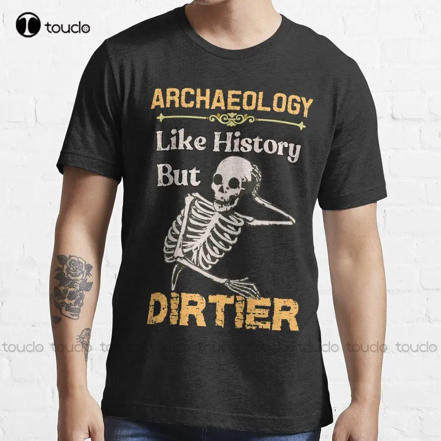 Archaeology Lover Trending T-Shirt Golf Shirt Outdoor Simple Vintag Casual T Shirts Custom Gift Xs-5Xl Printed Tee Streetwear