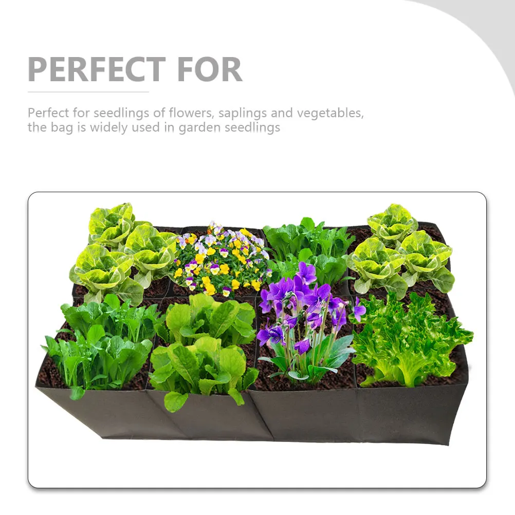 

Grow Bag For Garden Indoor Plants Nursery Planting Container Vegetable Flower Succulent Outdoor Grow Bags Non-Woven Fabric
