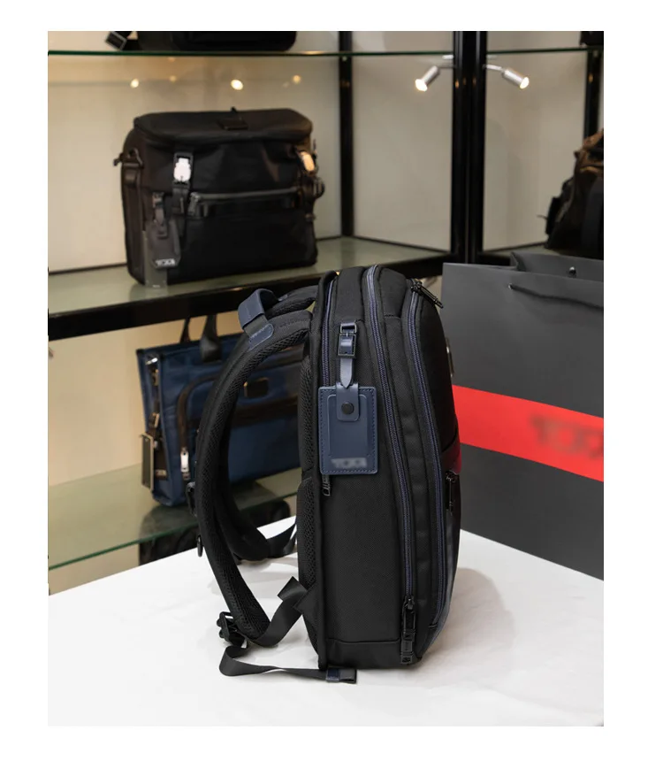 حقيبة ظهر للكمبيوتر المحمول للرجال من سلسلة النايلون الباليستية مقاومة للماء للاستخدام اليومي 26035 81D3 #6