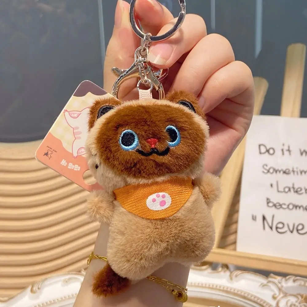 Home Decor Soft Cat Plush Doll Keychain Cute Cartoon Plush Cat Pendant 8/12/30CM Creative Animal Keychain Kids Toys