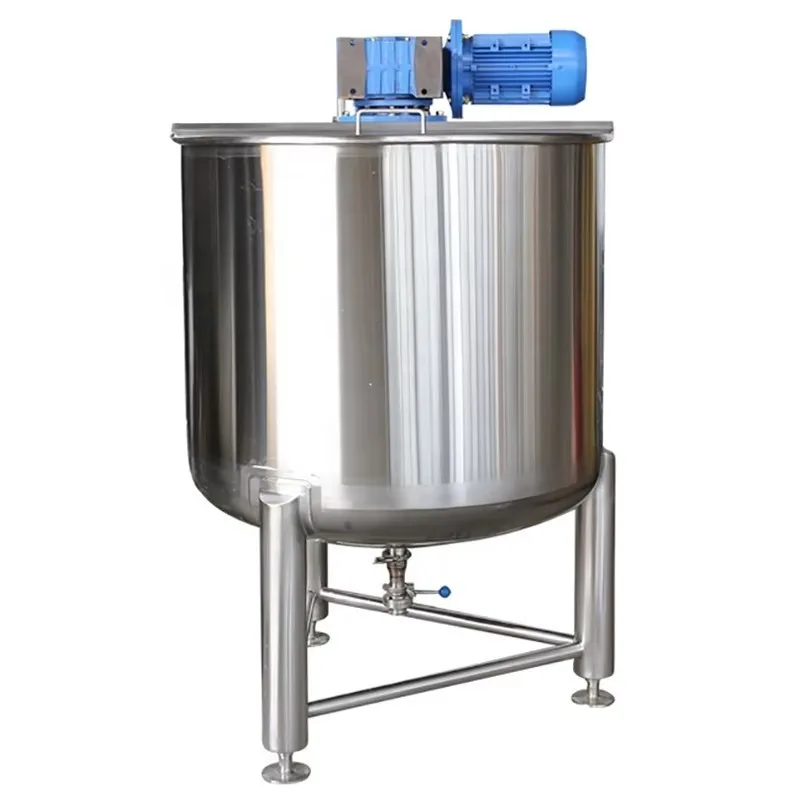 Stainless steel syrup soft drink mixing tank, processing materials, food, cosmetics