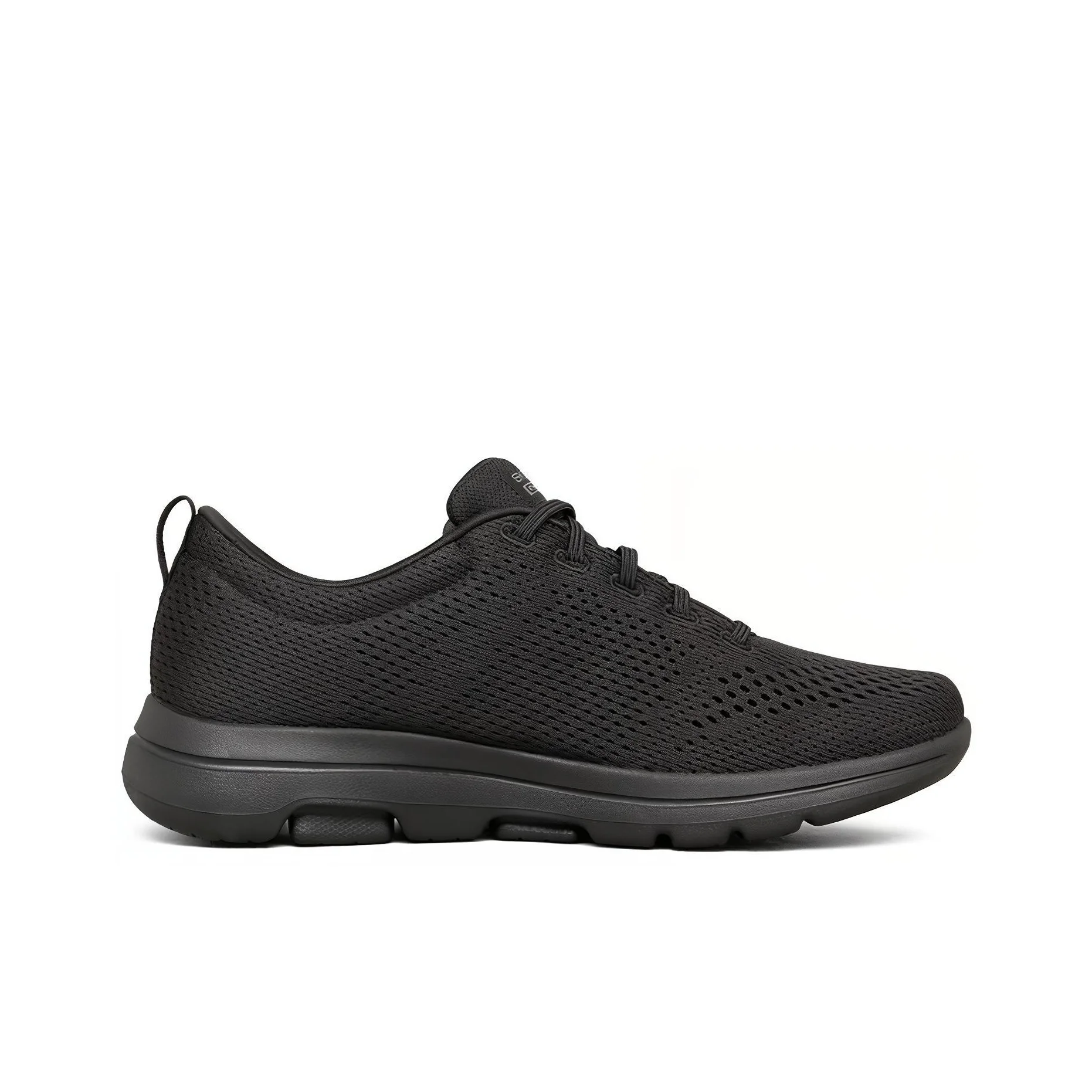 Skechers Go Walk 5 Cushioning Abrasion Resistant Breathable Low top Walking Shoes Men's Black 216065-BBK view 3