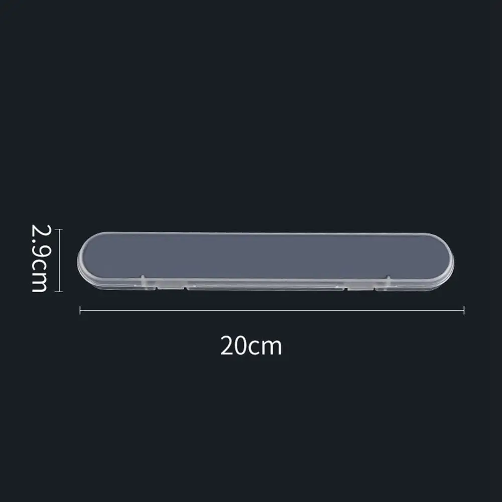 4pcs 10 Styles Nail Tool Storage Plastic Multi-functional Portable Tweezers Packaging Transparent Parts Box Parts Storage Box