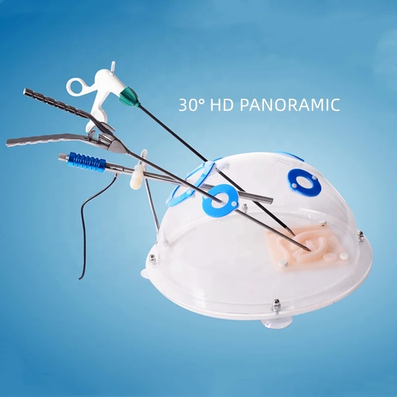 Laparoscopic Simulator Trainer with 30 Degree HD Endoscope and Training Modules Laparoscopic Simulator Instruments