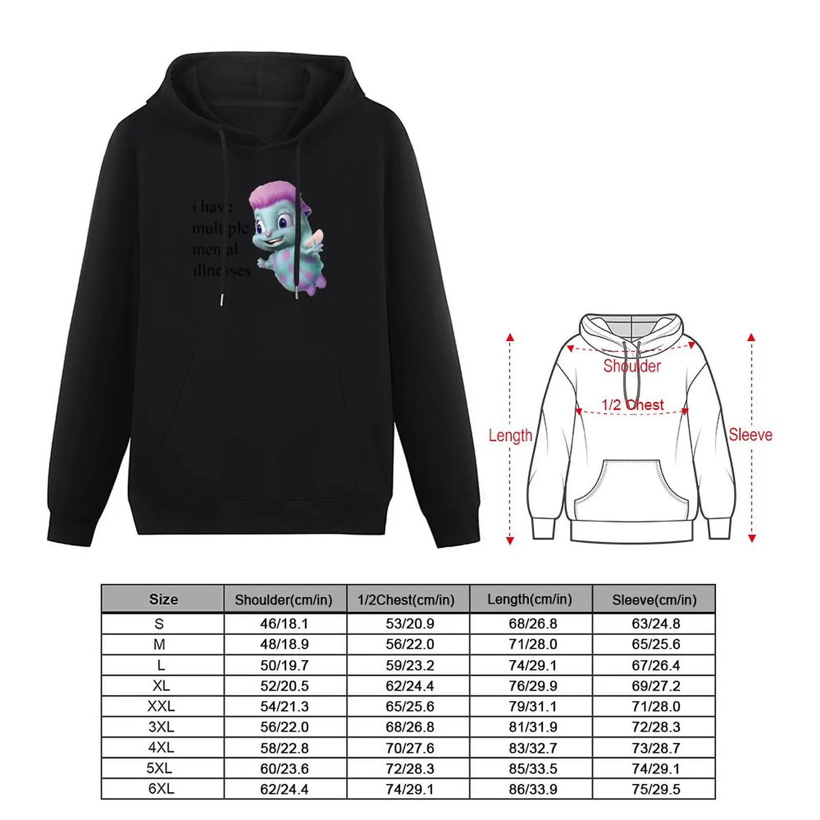 Bibble Mental Illness Rights Mens Best Pullover Hoodie aesthetic clothing men clothing hoodie man