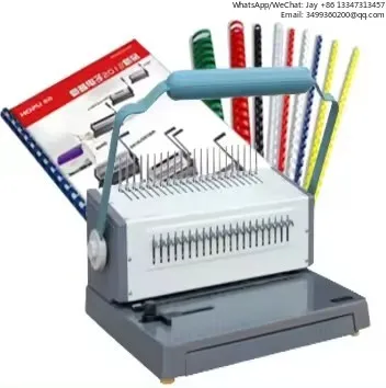 

WD-2088H Wholesale High Quality Office Plastic Comb Binding Machine Direct Sales Forming
