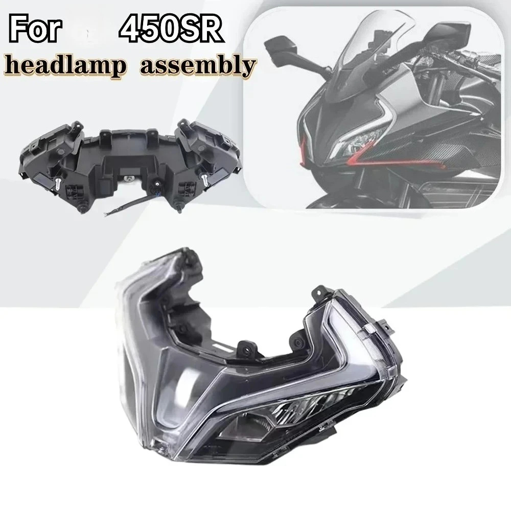 Motorcycle Headlight Assembly LED Suitable for CF450SR 400-6 Sr