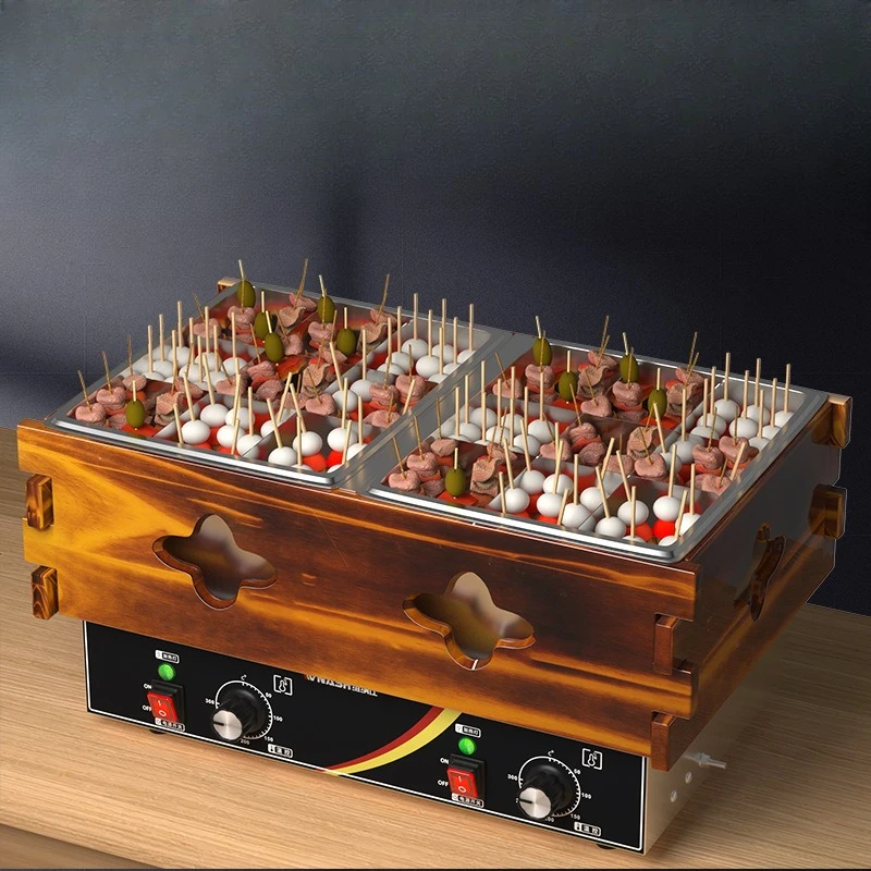

Oden cooking machine, electric hot Malatang pot, commercial convenience store stall, string incense snack equipment stove