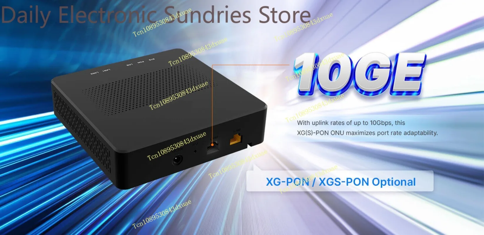 Mini VSOL V2902A Dual Mode XGPON 10G PON ONU XG(S)-PON 110GE+1GE Ethernet Optical Network UnitVSOL