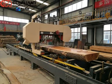 Industrial Wood Splitting Log Band Saw Machine Horizontal 15Hp Motor 380V 22kW New Cutting 5 Year Warranty 3000kg Made In China