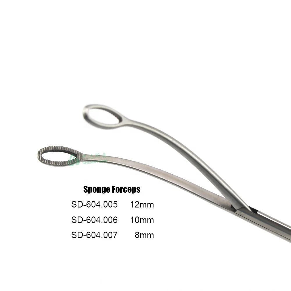 

Thoracoscopic surgical instruments Sponge Forceps/Double joint forceps