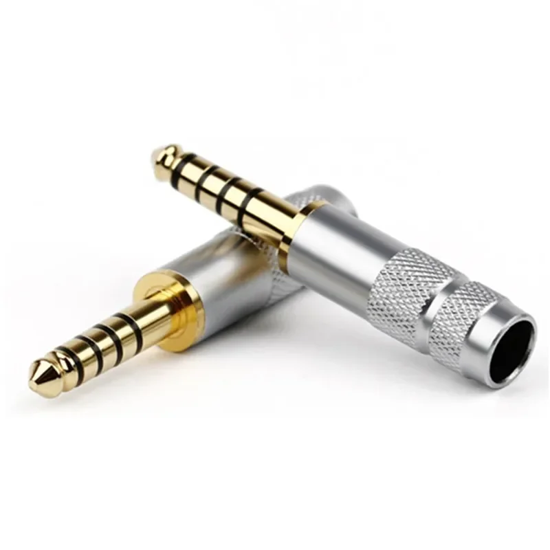 Audio-Buchsen 3,5-mm-Stecker symmetrische Schnitts telle 3. 0 5-polige Buchse Stecker Rhodium Gold DIY NW-WM1Z/ein Headset-Lautsprecher anschluss – Detail 10