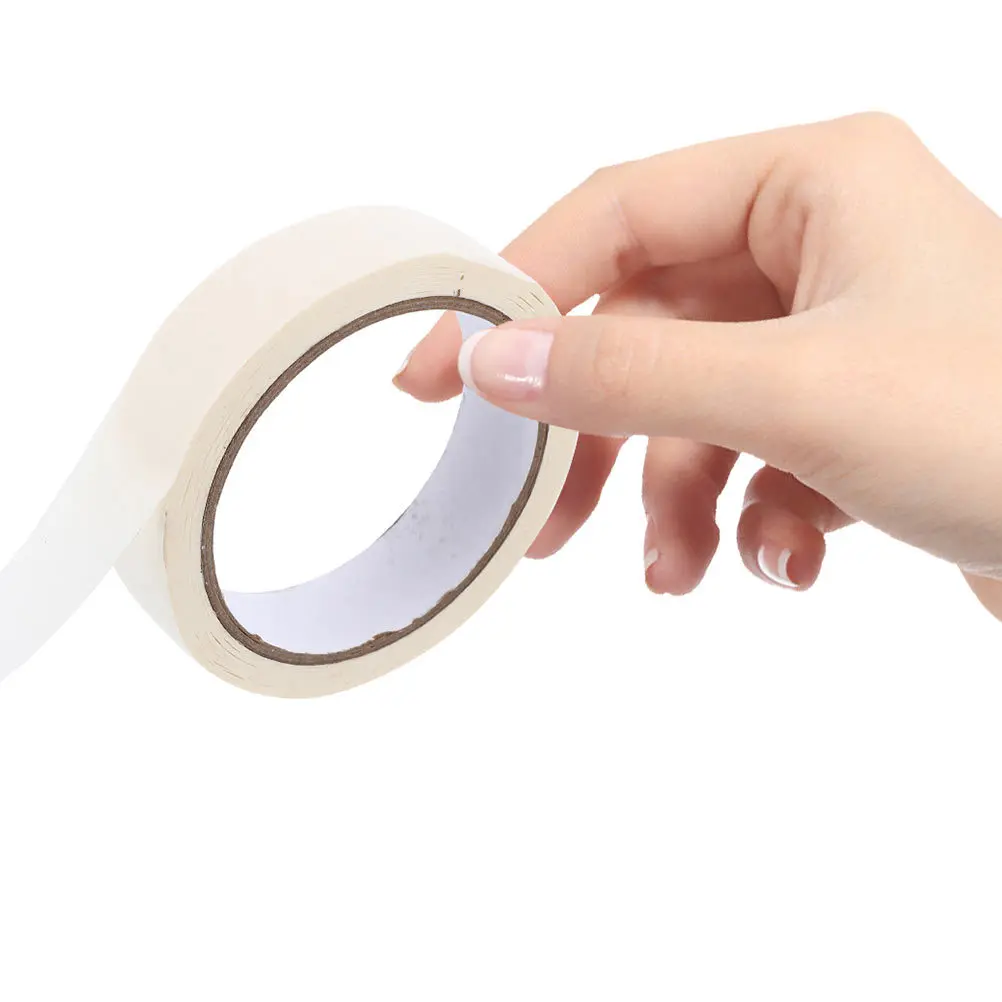 3 لفات شريط لاصق احترافي لفصل الألوان، شريط لاصق ورقي طويل للرسم والتشذيب وإطار التظليل والرطوبة والغبار