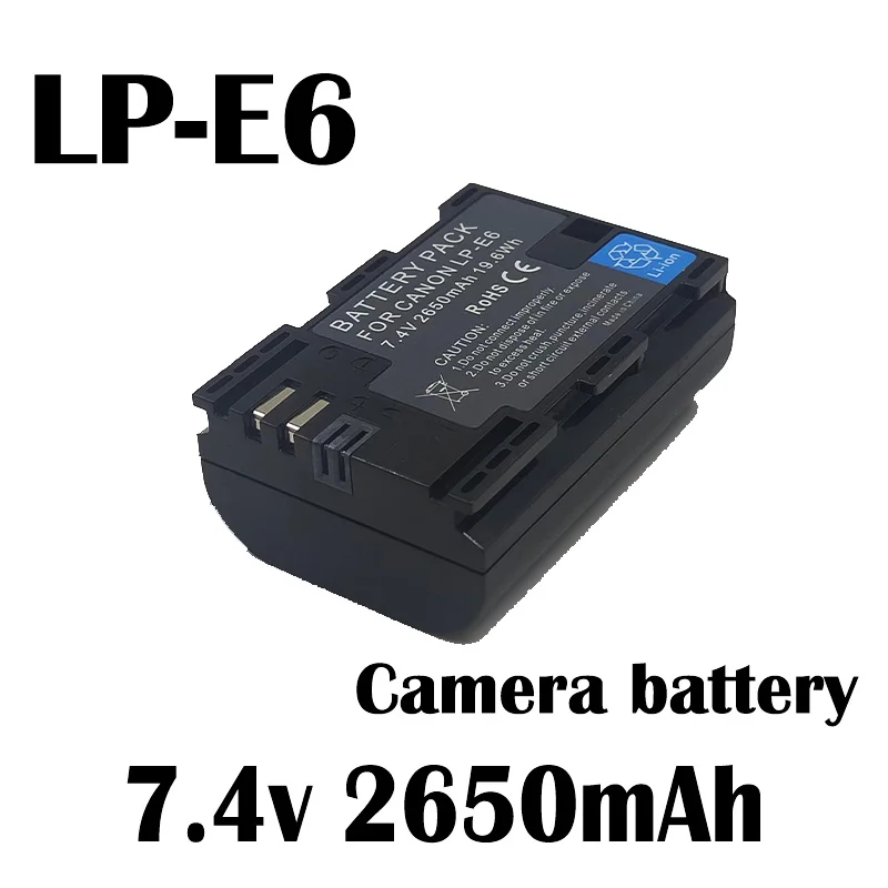 

LP-E6 LP E6 E6 LPE6 Camera Battery LCD USB Dual Charger For Canon EOS 6D 7D 70D 60D 60Da 5D 60DA 5DS 5D3 5D2