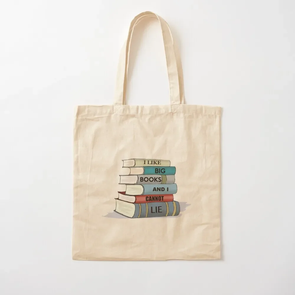 

Reading Gifts for Readers - I Like Big Books and I Cannot Lie Funny Gift Ideas for Book Lovers & Teachers Who Love Read Tote Bag