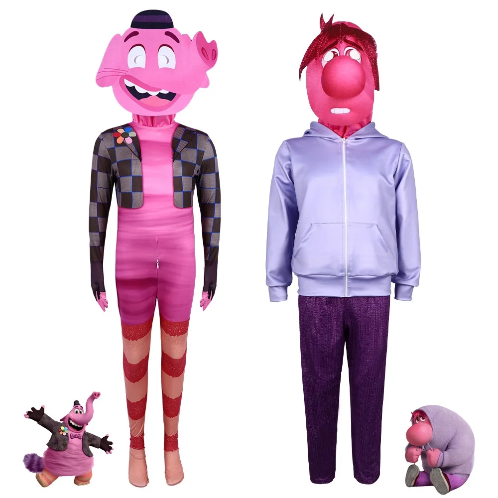 inside Out2 Lele Cosplay-Kostüm für Damen, Polyester-Material, Bühnenaufführung, Halloween-Thema, traditionelles chinesisches ethnisches Sle