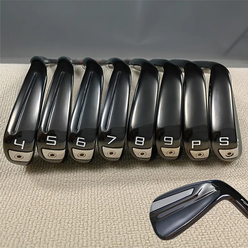 Golf Clubs 790 2th Mens Iron Set Black Color 4,5,6,7,8,9,P With Steel/Graphite Shaft With Head Covers