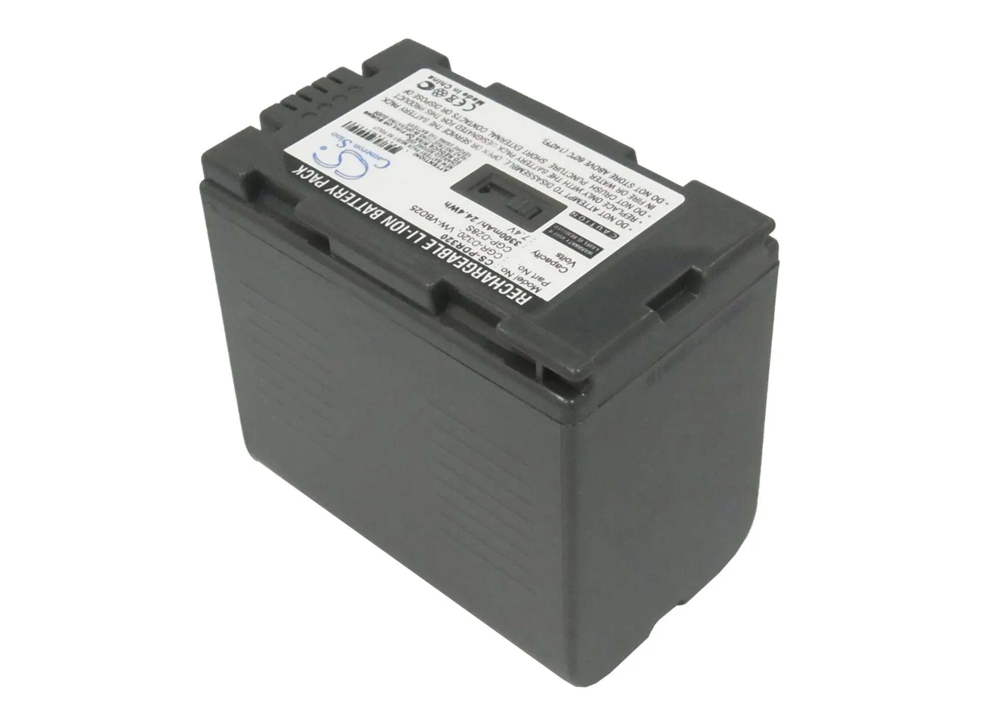 Battery for Hitachi,Panasonic DZ-MV200A,DZ-MV200E,DZ-MV208E,DZ-MV230A,DZ-MV230E,DZ-MV250,DZ-MV270A,DZ-MV270E (3300mAh) 7.4V