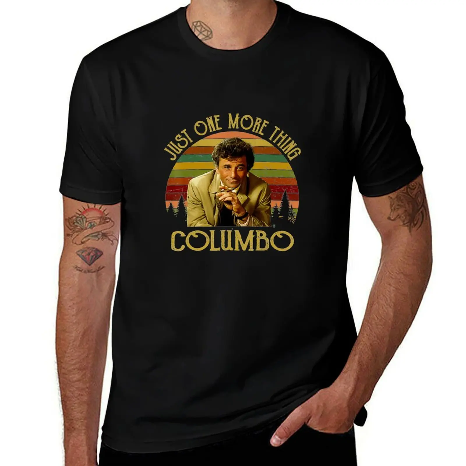 Just-One-More-Thing-Columbo T-Shirt UV Protection Outdoor Tee Shirt T-Shirt