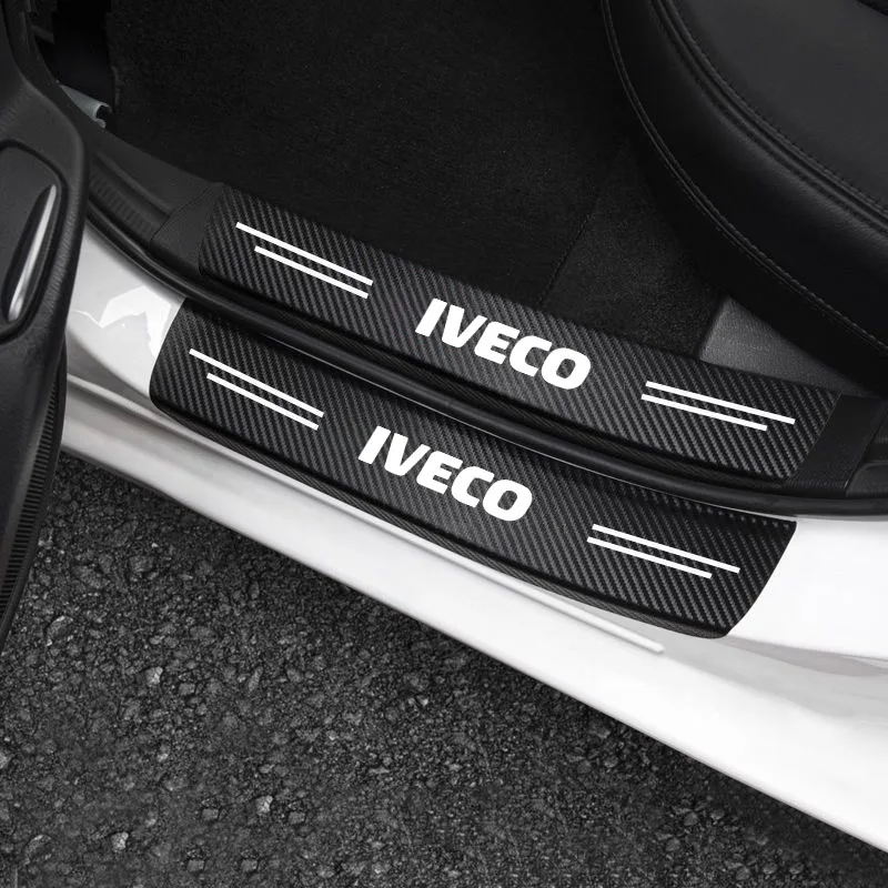 Auto Threshold Guard SEAMETAL Car Stickers Door Edge Protector Anti Scratch For Iveco Daily IV V VI Van EcoDaily Accessories