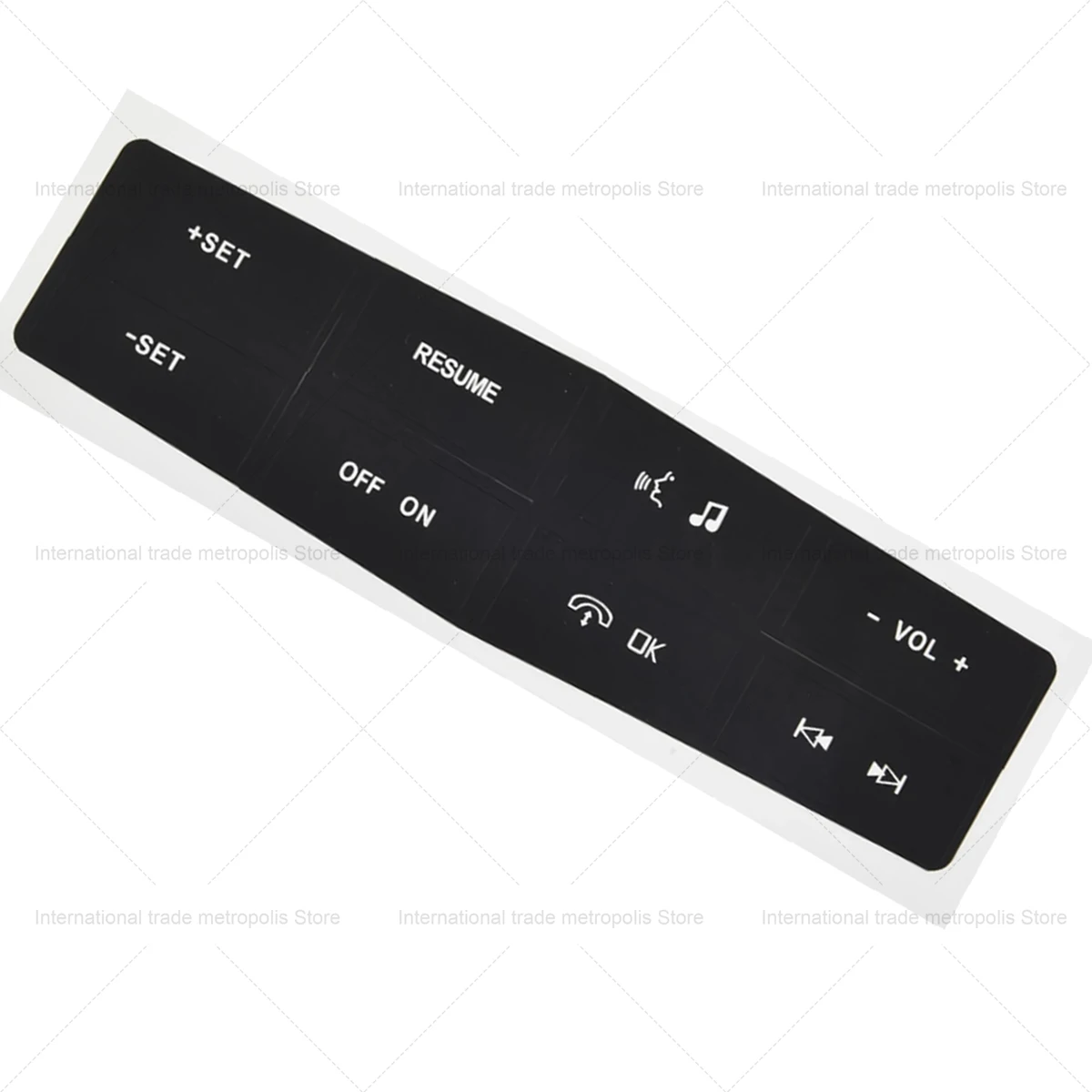 Car Steering Wheel Control Button Repair Decals Sticker Fit For Ford Mustang 2010 2011 2012 High Grade Vinyl Car Accessories
