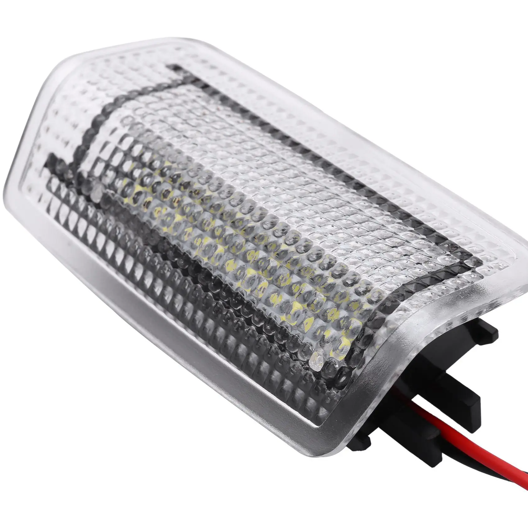 Imagem -05 - Carro Led Porta Cortesia Luz Branco e Vermelho Toyota Wish Prius Camry Alphard Isis Ecosport Lexus Is250 Rx350